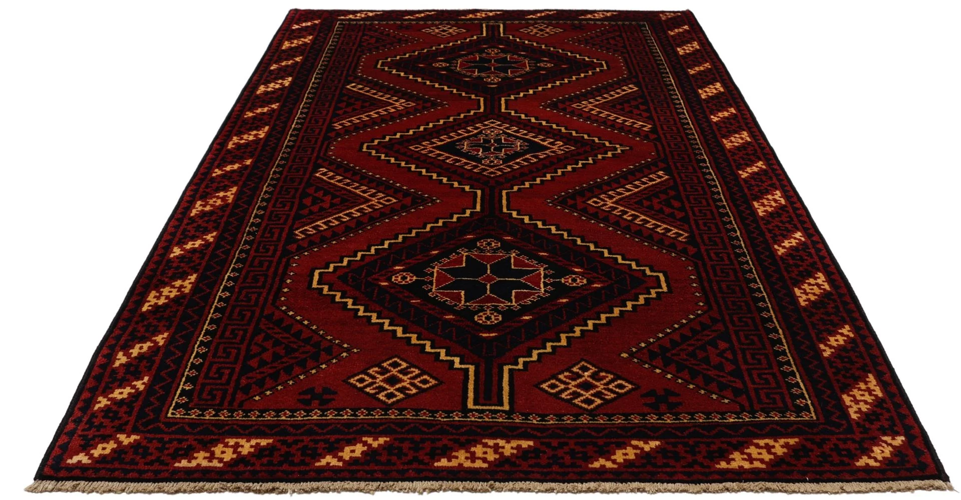 Shiraz Persian Rug — hand-knotted, 165 × 250 cm, Wool