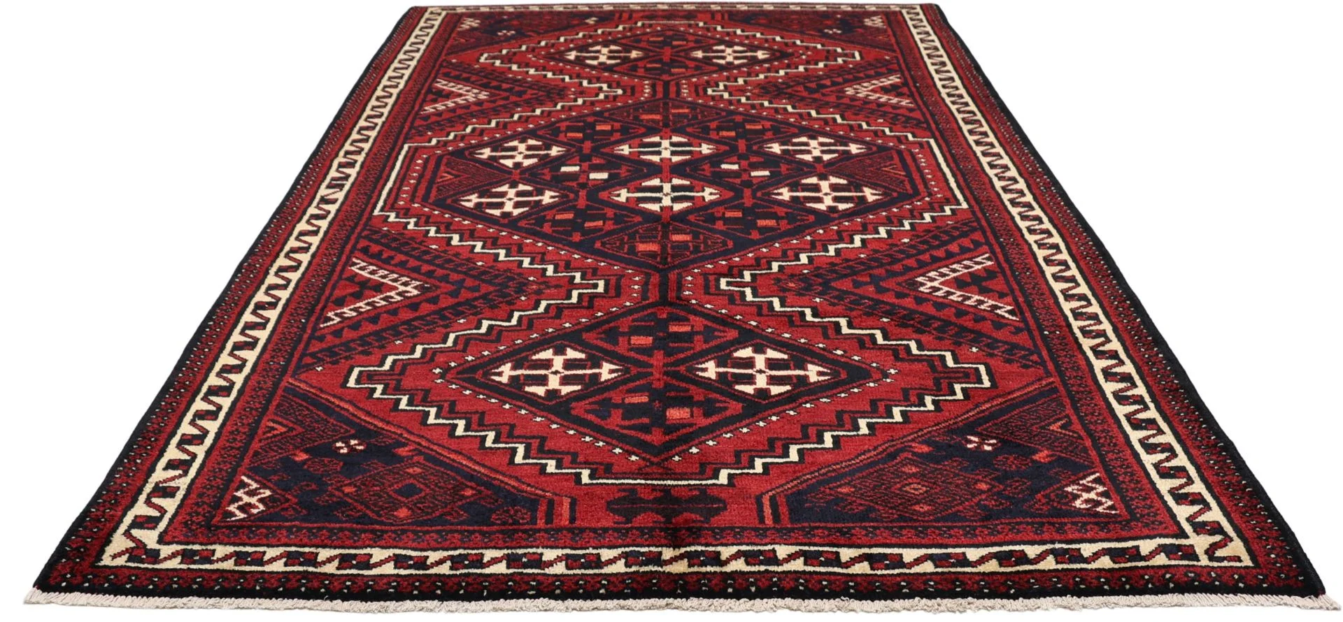 perserteppich-shiraz-183-x-290-cm-schurwolle-handgeknupft-6 Hand-Knotted Wool Shiraz Persian Rug, 183 × 290 cm