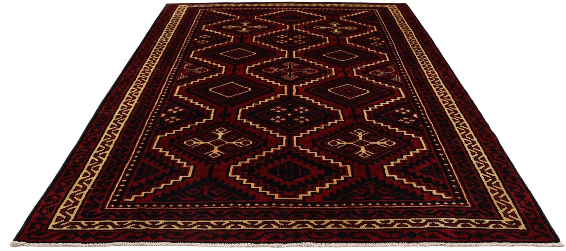 Shiraz Persian Rug 180 × 260 cm, Wool, hand-knotted