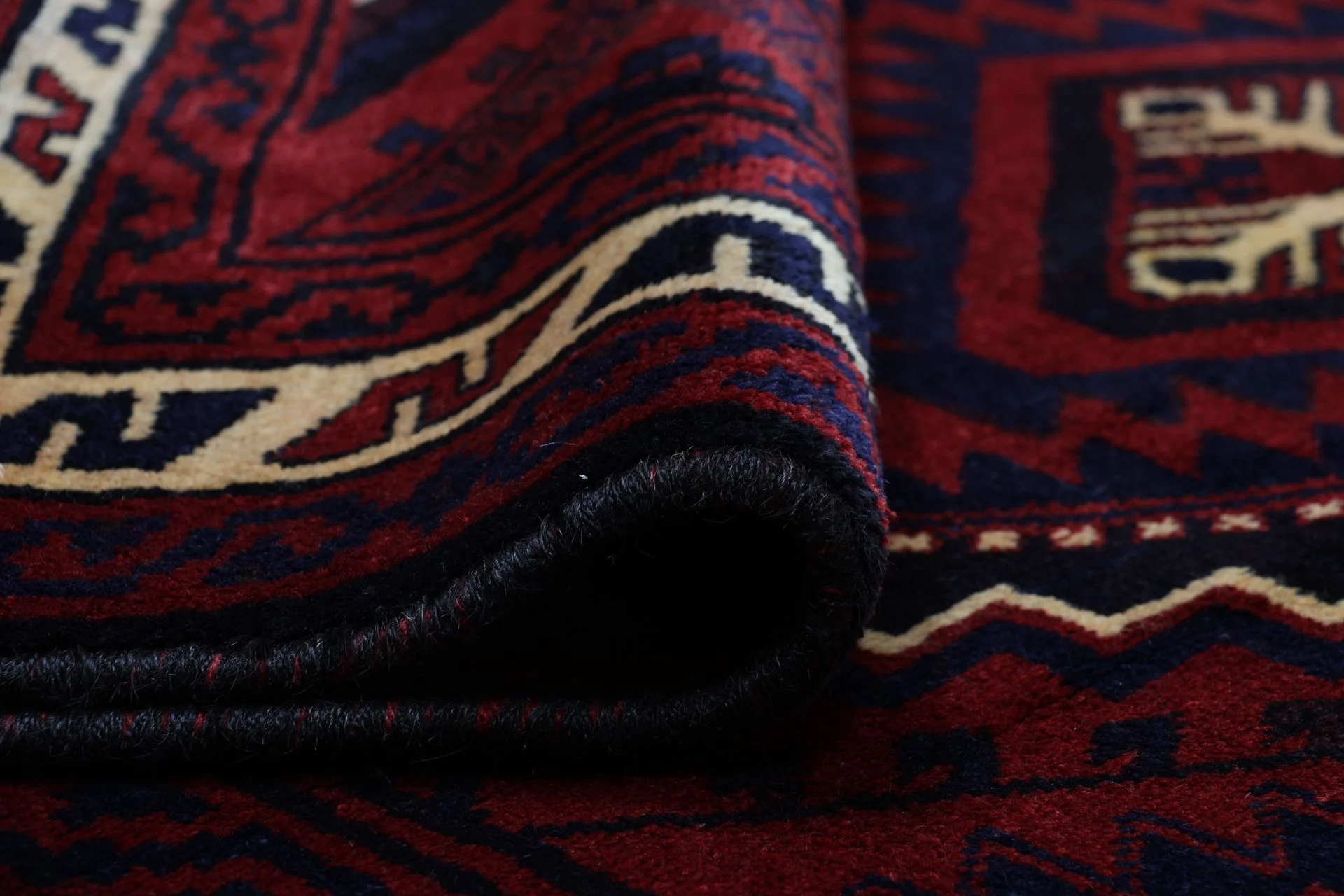 Shiraz Persian Rug — hand-knotted, 185 × 265 cm, Wool