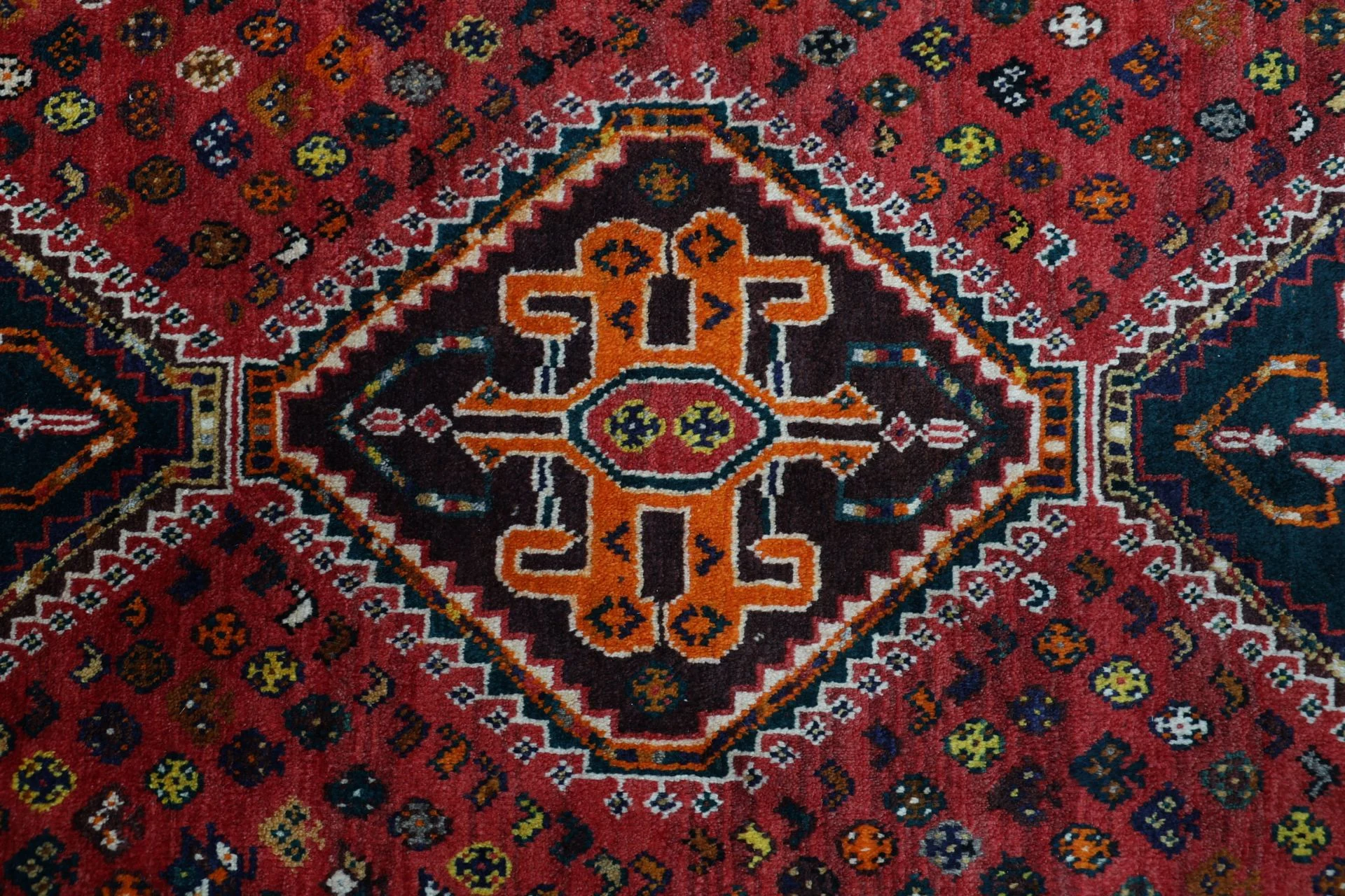 Shiraz Persian Rug — hand-knotted, 170 × 270 cm, Wool