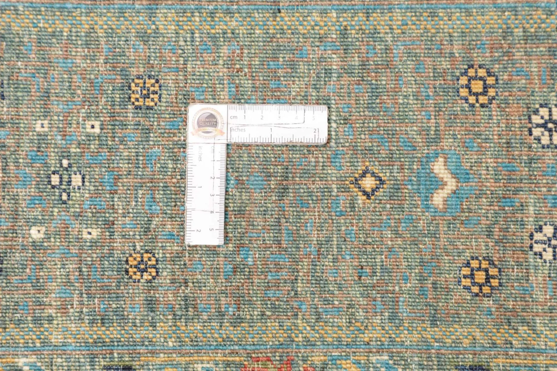 Hand-Knotted Wool Mamluk Pakistani Rug, 211 × 306 cm