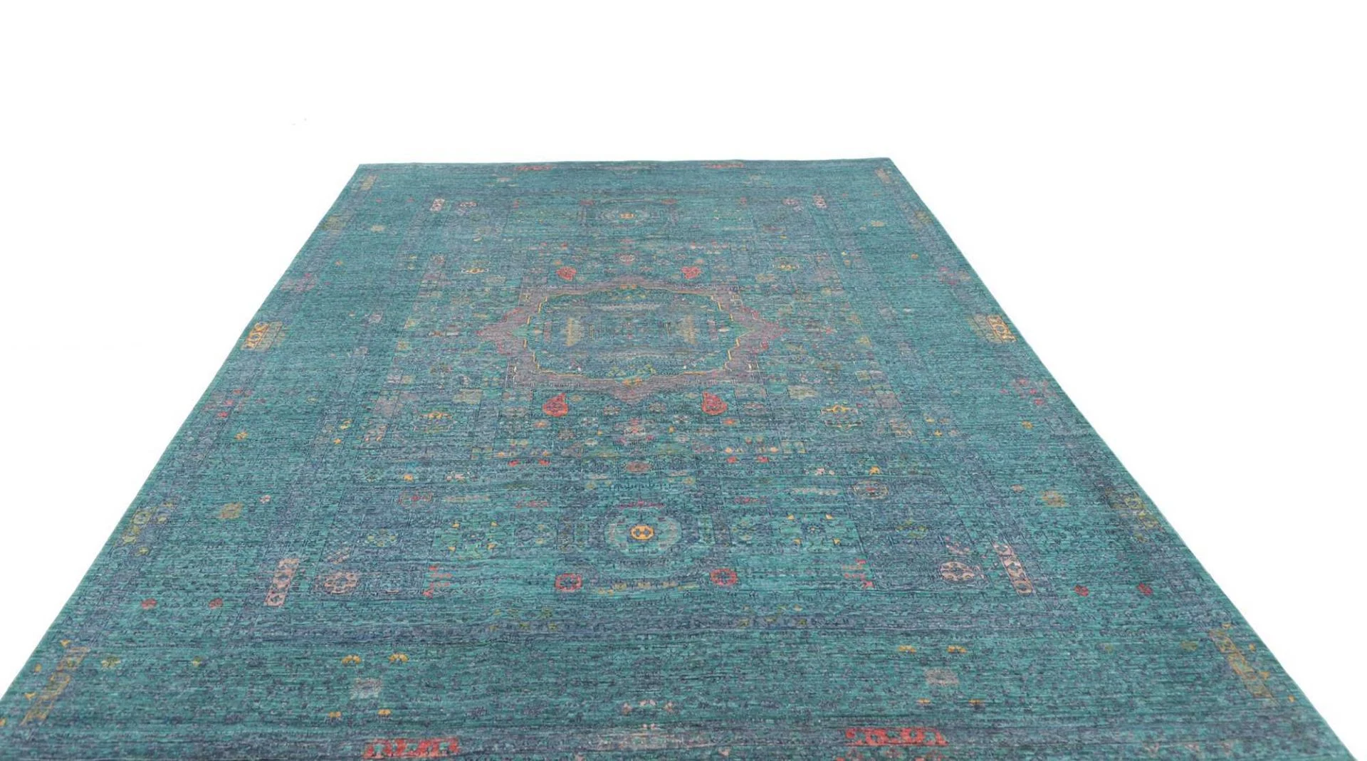 Mamluk Pakistani Rug 210 × 297 cm, Wool, hand-knotted