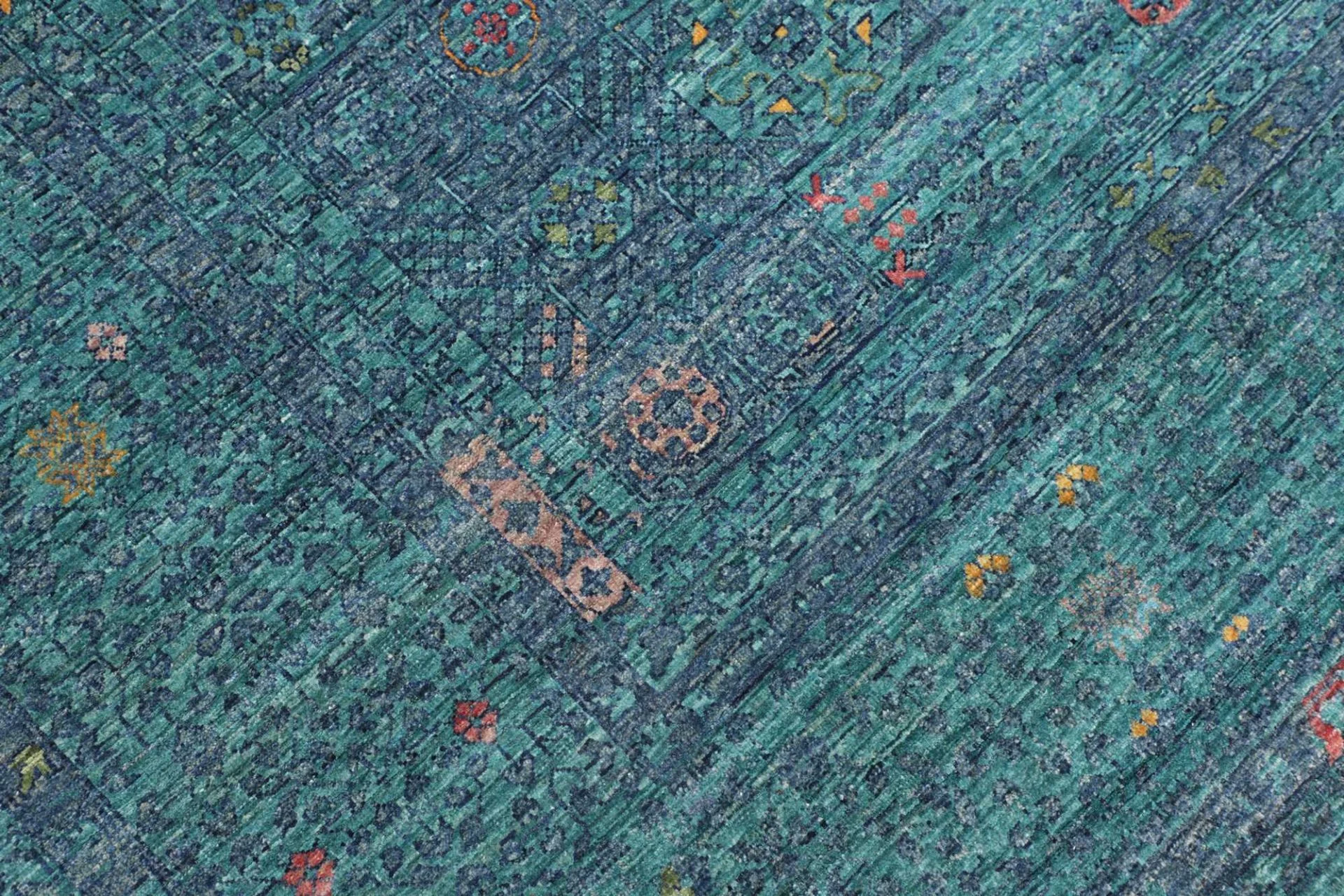 Mamluk Pakistani Rug 210 × 297 cm, Wool, hand-knotted
