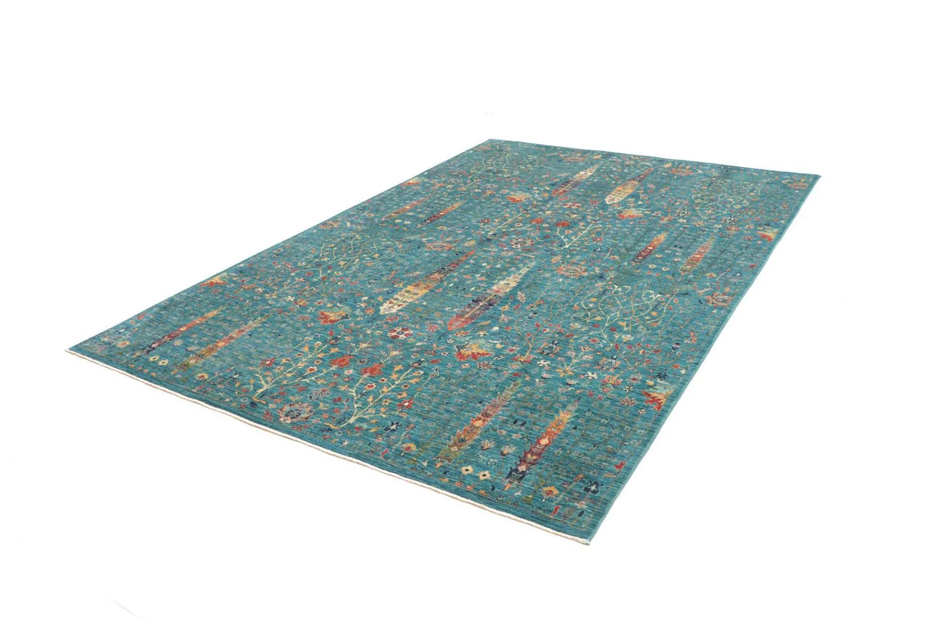 Samarkand Pakistani Rug 206 × 295 cm, Wool, hand-knotted
