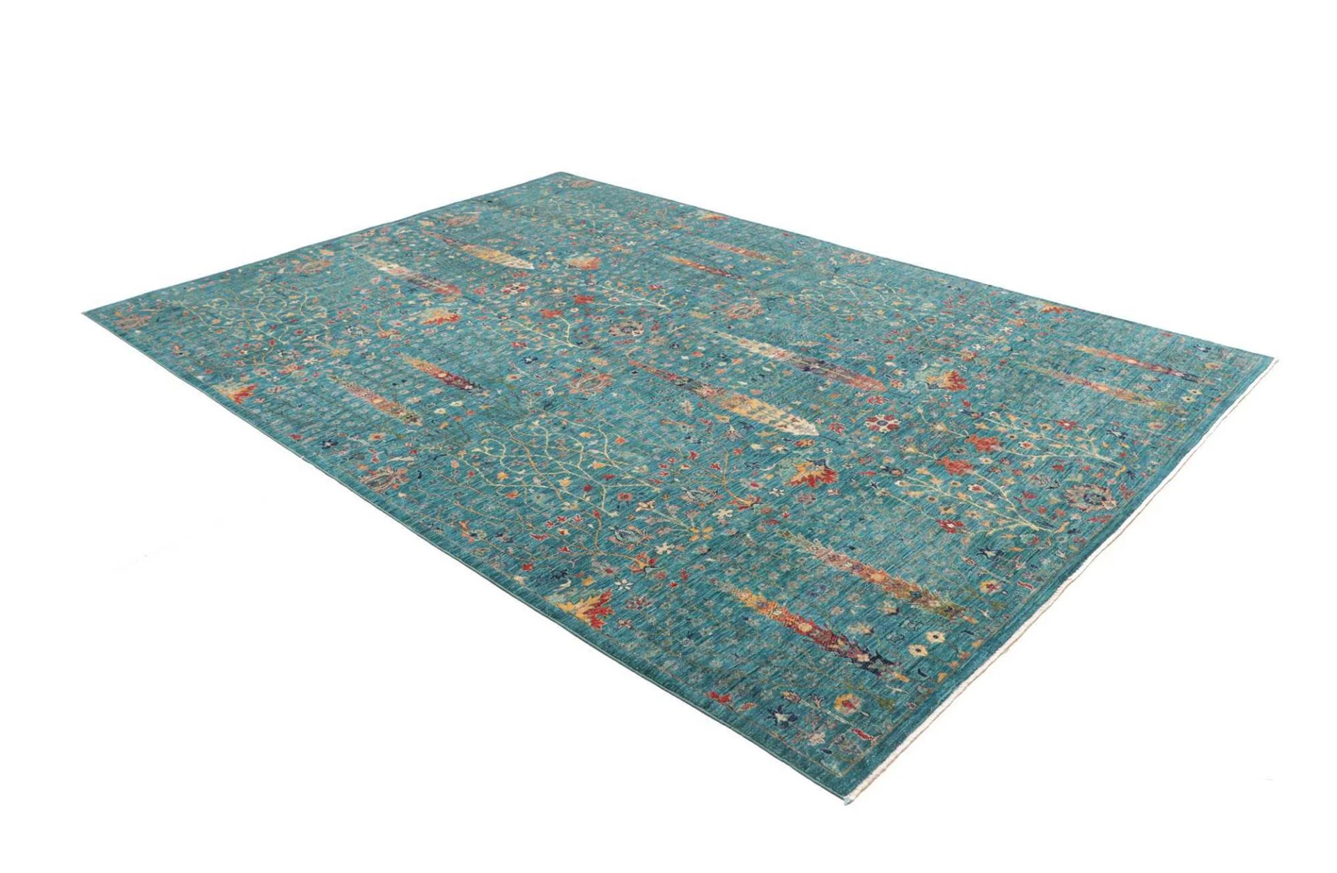 Samarkand Pakistani Rug 206 × 295 cm, Wool, hand-knotted