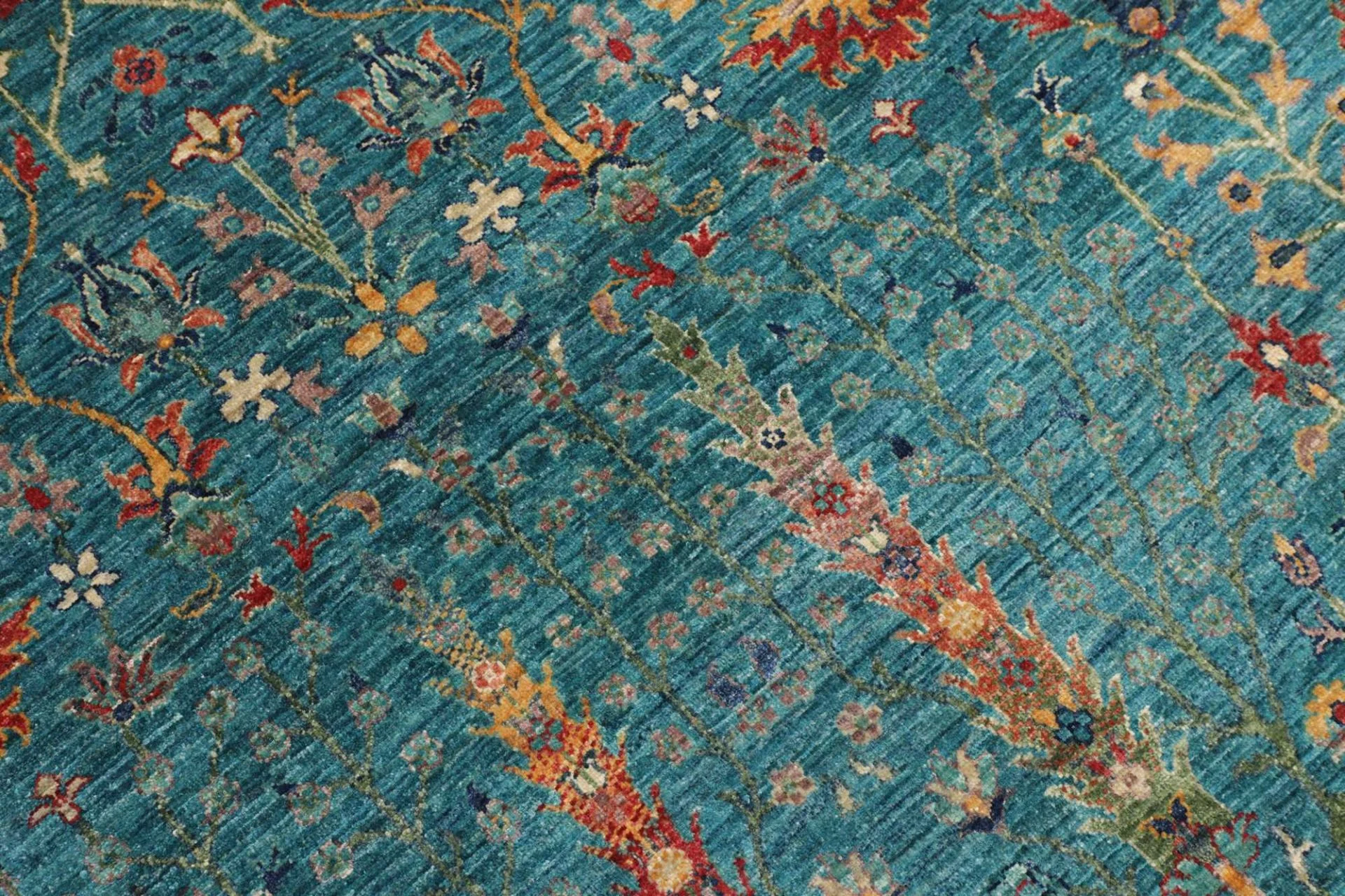 Samarkand Pakistani Rug 206 × 295 cm, Wool, hand-knotted