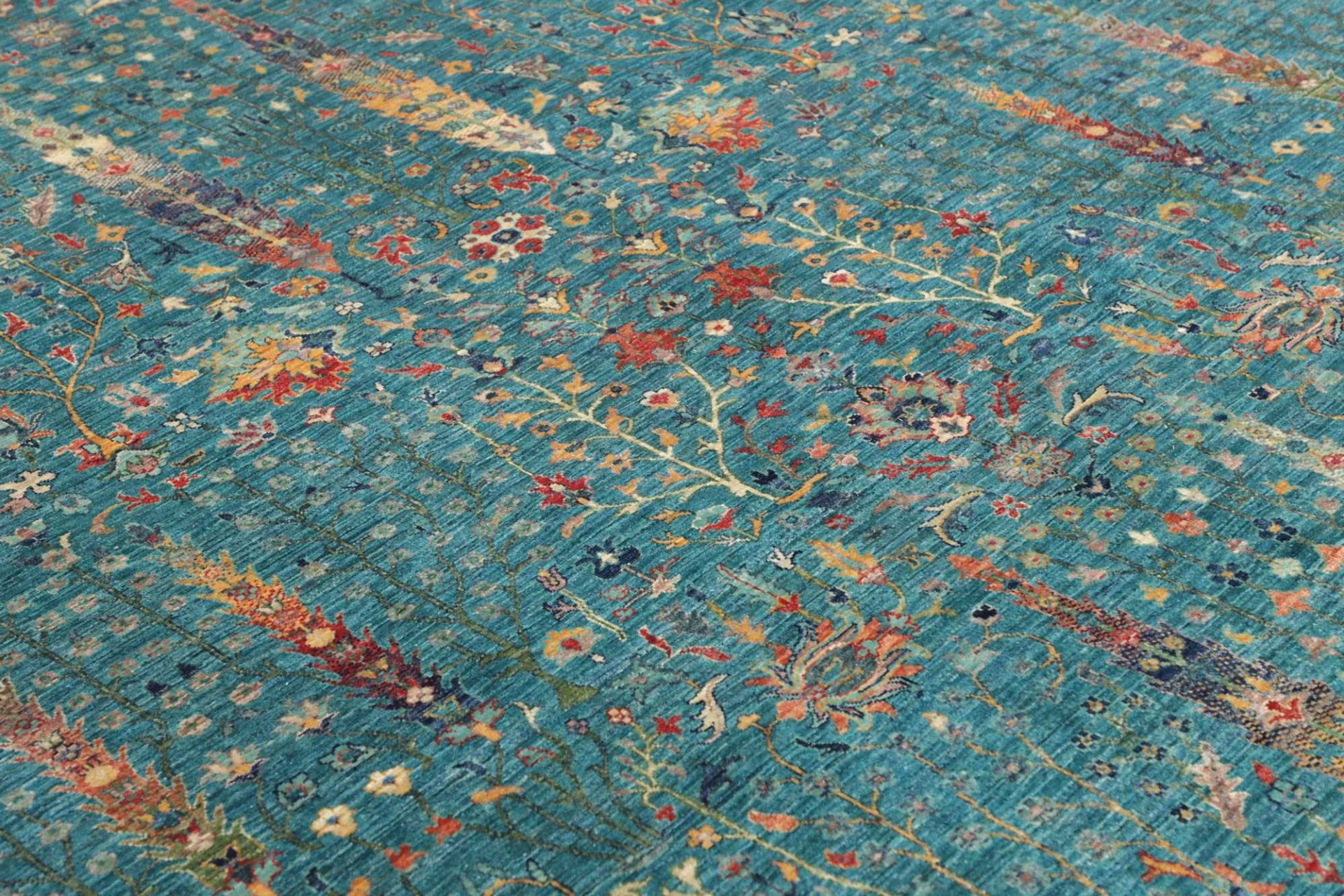Samarkand Pakistani Rug 206 × 295 cm, Wool, hand-knotted