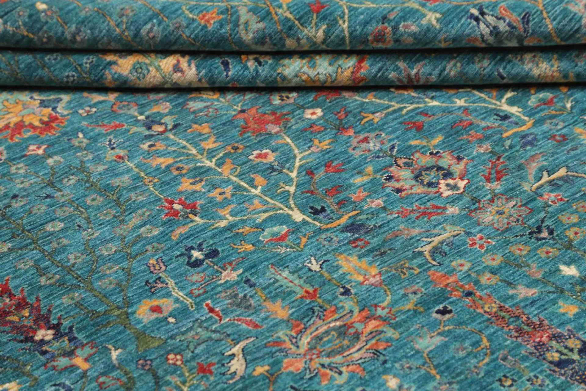 Samarkand Pakistani Rug 206 × 295 cm, Wool, hand-knotted