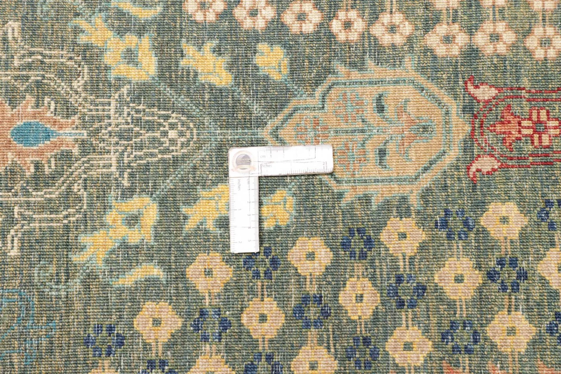 Samarkand Pakistani Rug — hand-knotted, 247 × 302 cm, Wool