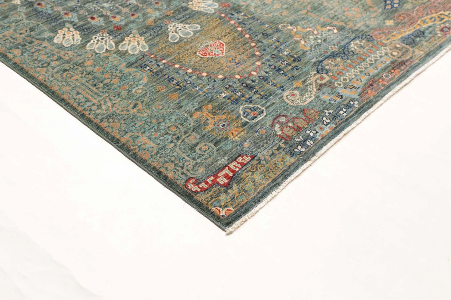 Samarkand Pakistani Rug 251 × 303 cm, Wool, hand-knotted