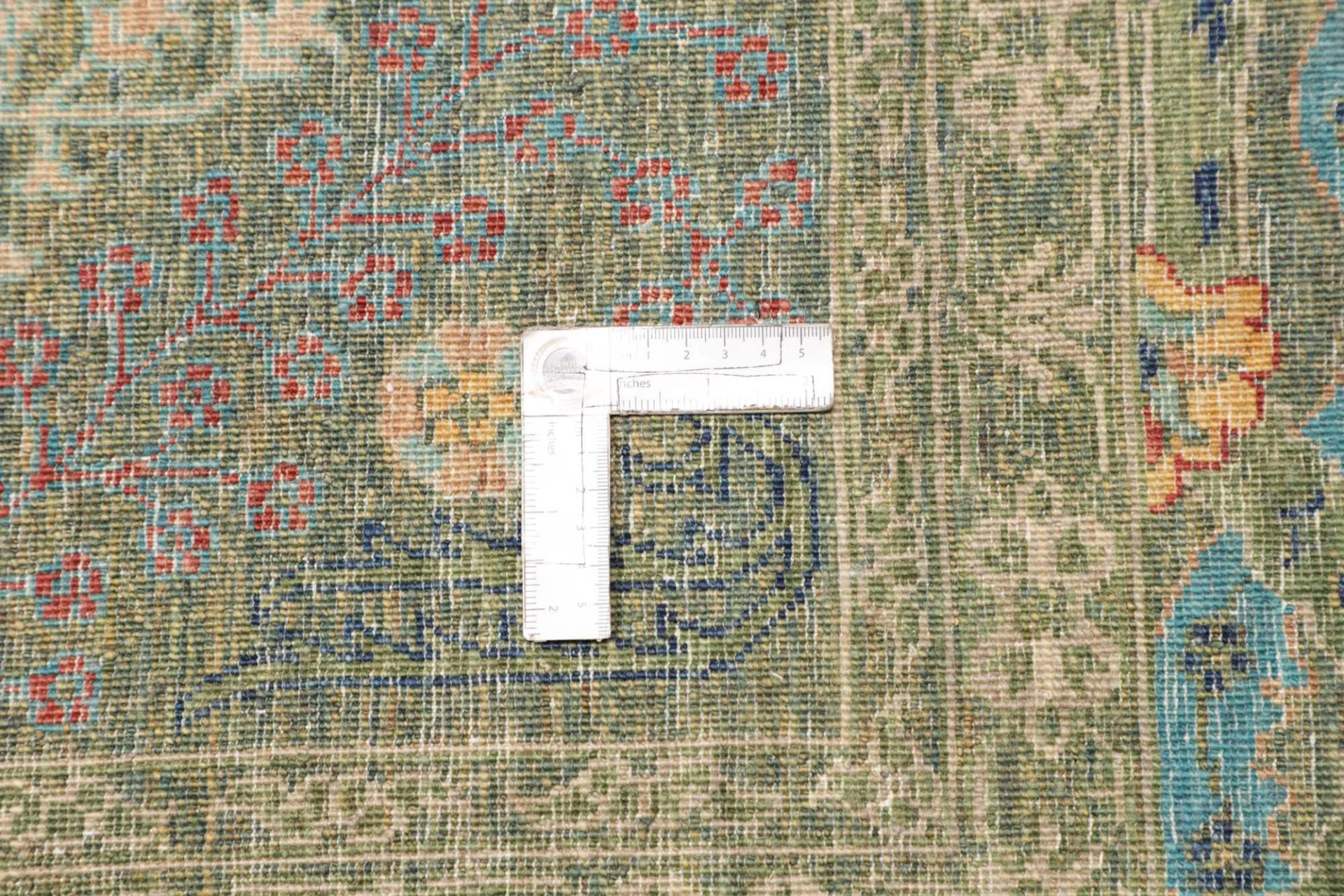 Samarkand Pakistani Rug 249 × 307 cm, Wool, hand-knotted