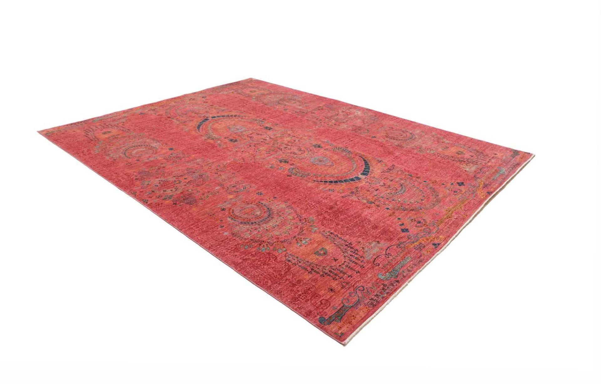 Samarkand Pakistani Rug — hand-knotted, 251 × 308 cm, Wool