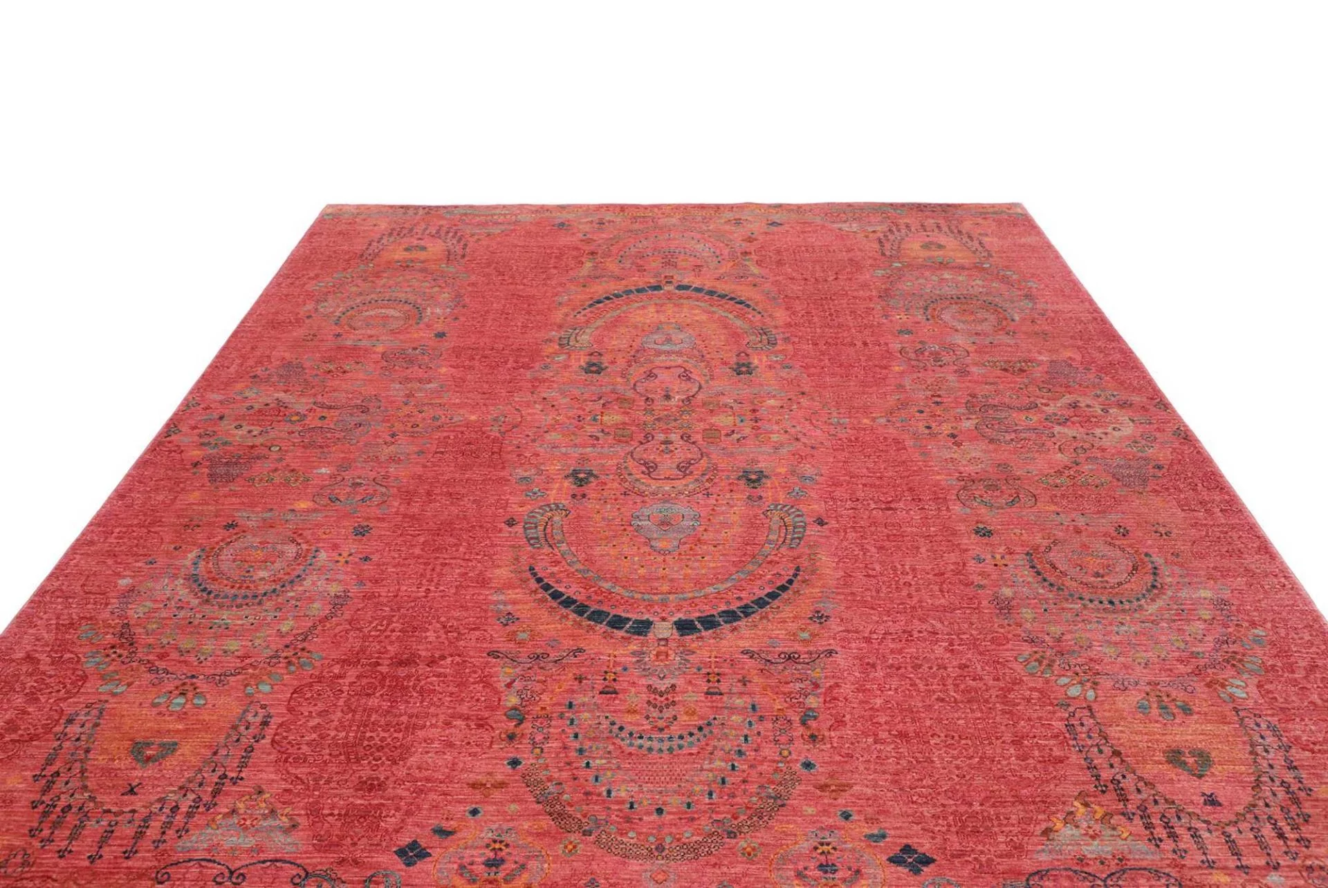 Samarkand Pakistani Rug — hand-knotted, 251 × 308 cm, Wool