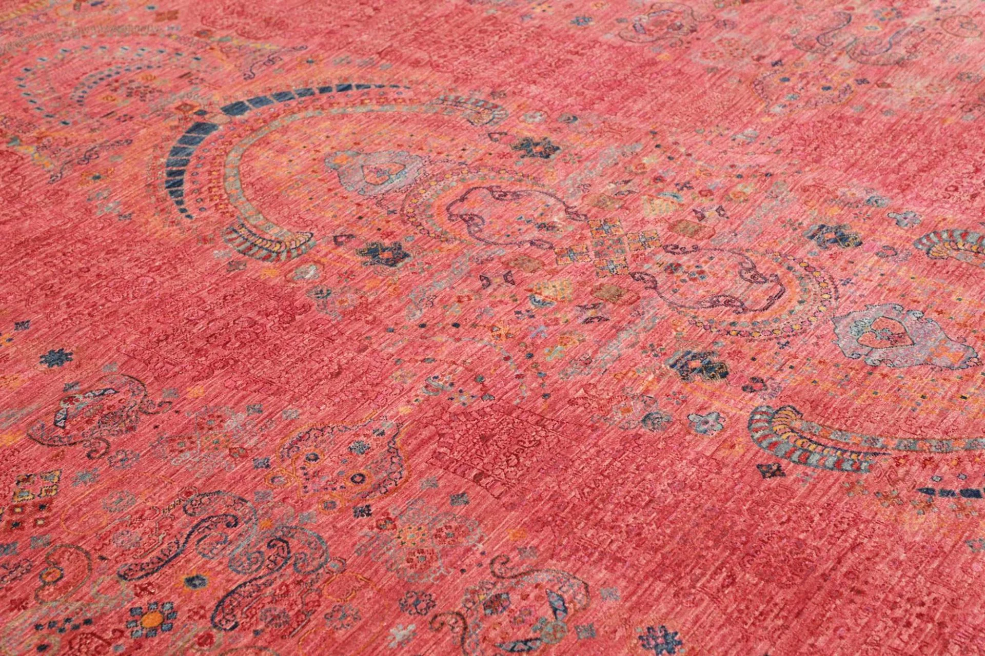 Samarkand Pakistani Rug — hand-knotted, 251 × 308 cm, Wool