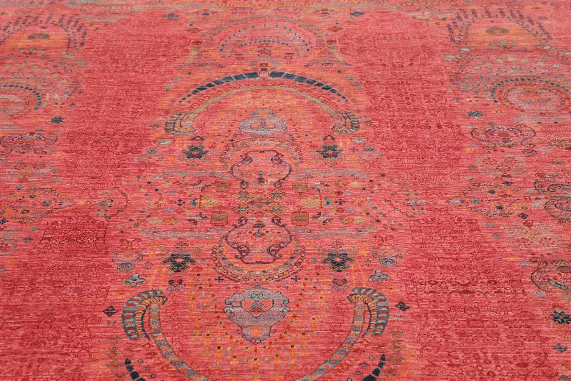 Samarkand Pakistani Rug — hand-knotted, 251 × 308 cm, Wool