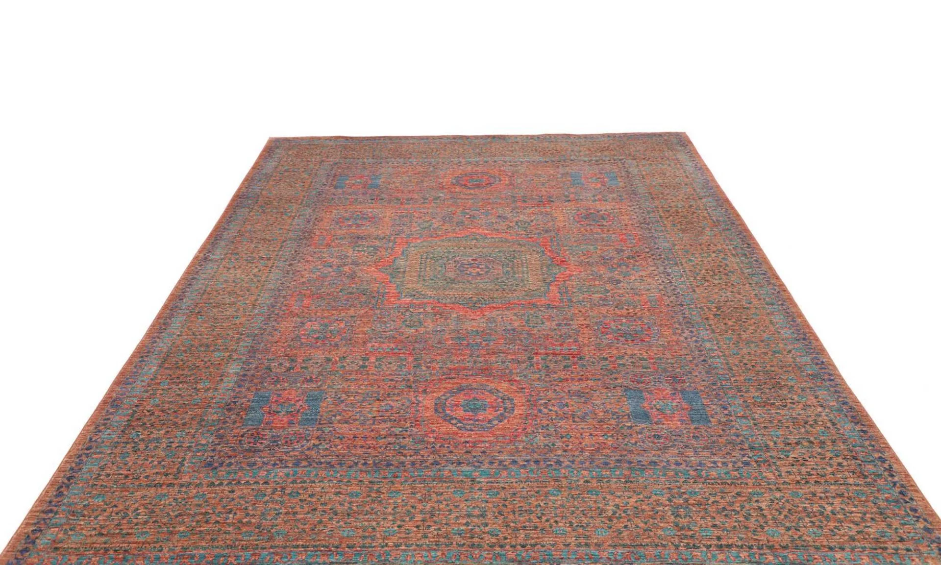 Mamluk Pakistani Rug 211 × 300 cm, Wool, hand-knotted