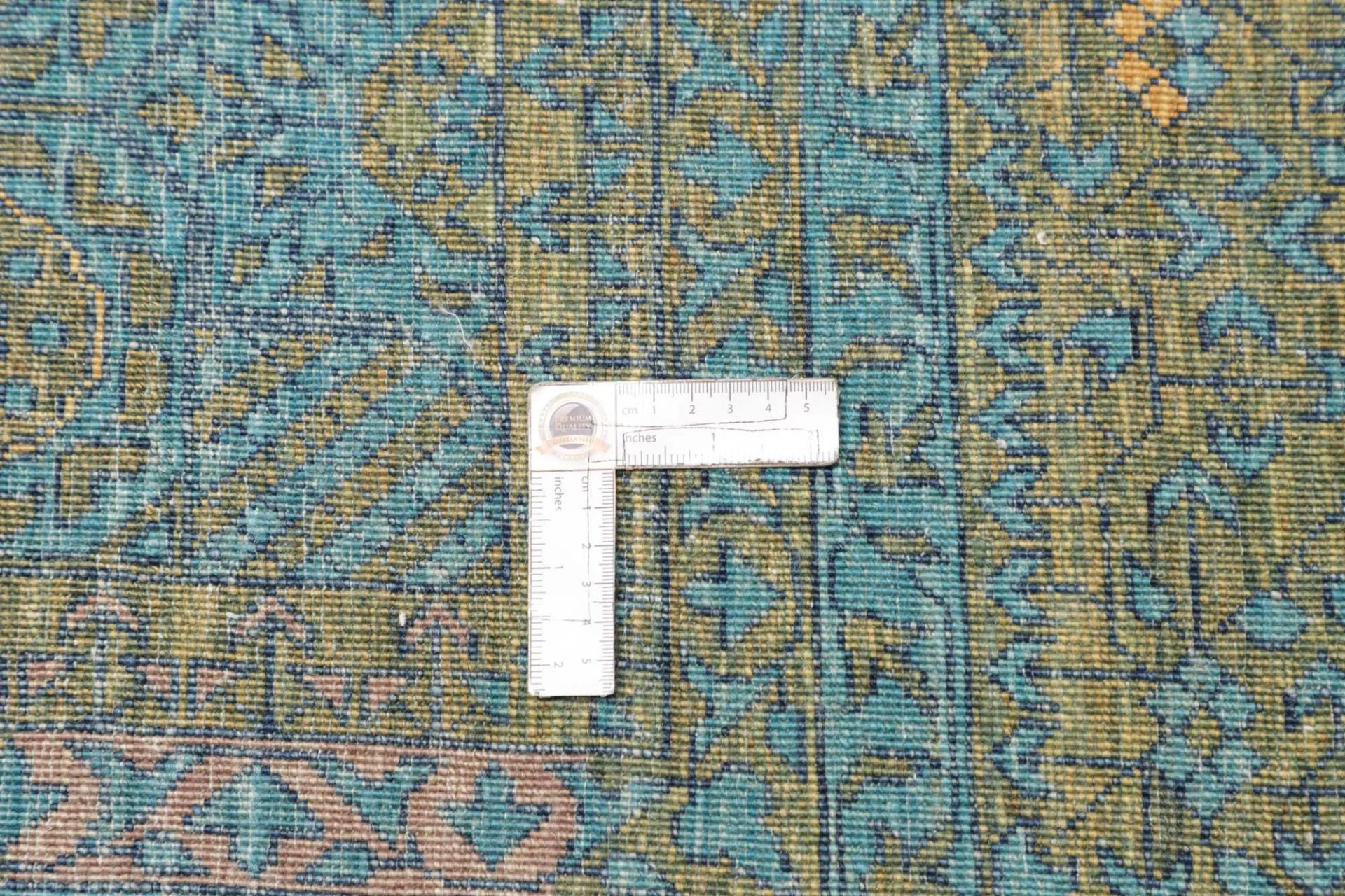 Hand-Knotted Wool Mamluk Pakistani Rug, 248 × 306 cm