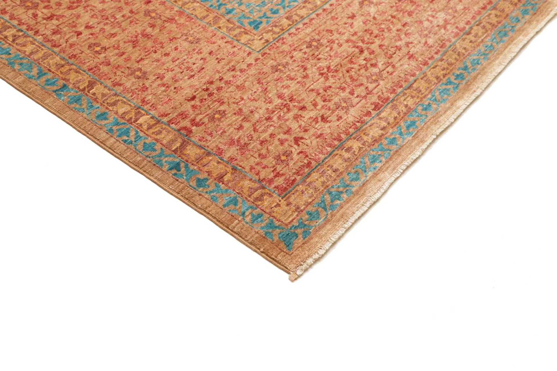 Mamluk Pakistani Rug 250 × 309 cm, Wool, hand-knotted