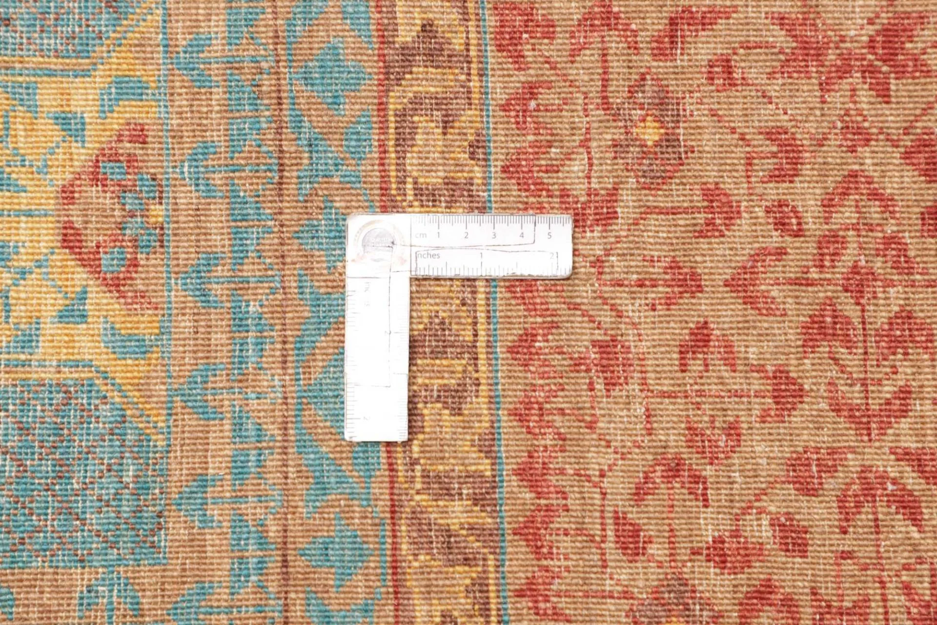 Mamluk Pakistani Rug 250 × 309 cm, Wool, hand-knotted