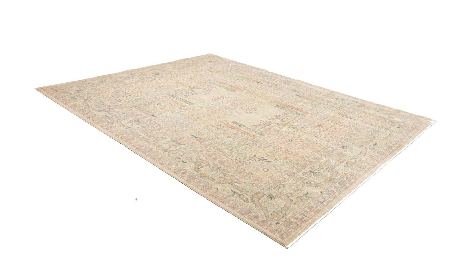 Samarkand Pakistani Rug 243 × 301 cm, Wool, hand-knotted