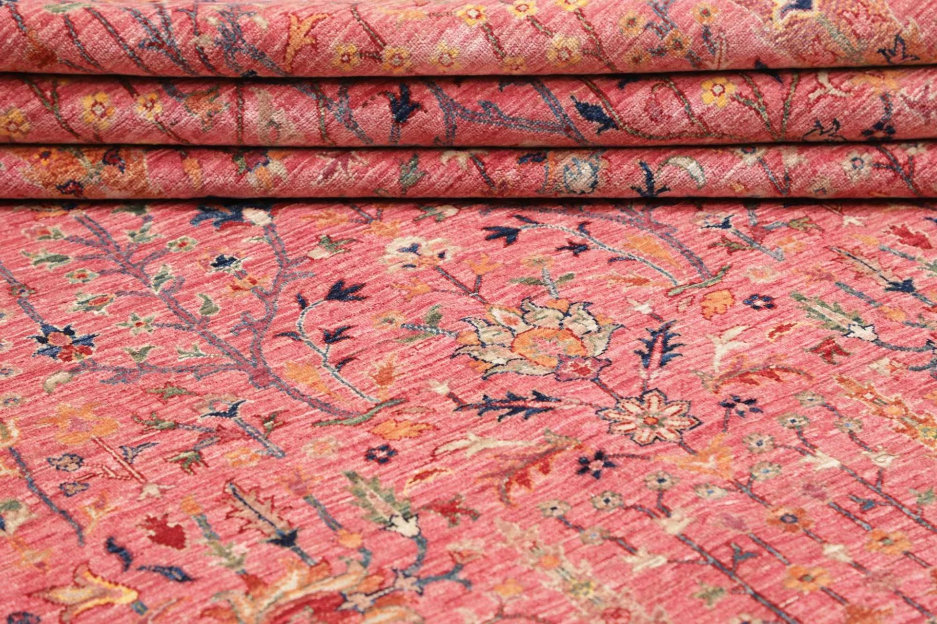 Samarkand Pakistani Rug 251 × 309 cm, Wool, hand-knotted
