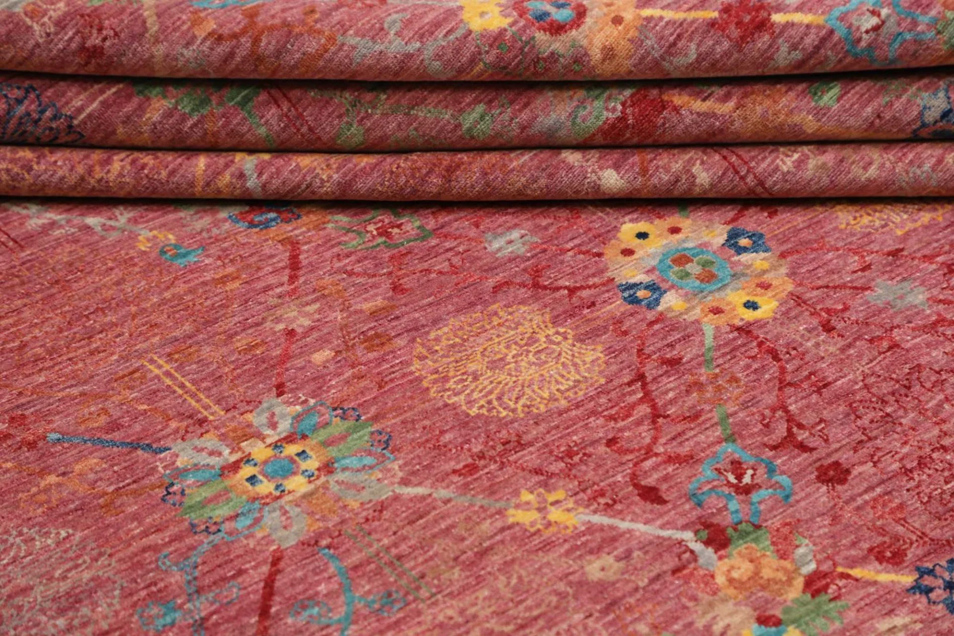 Samarkand Pakistani Rug — hand-knotted, 205 × 295 cm, Wool
