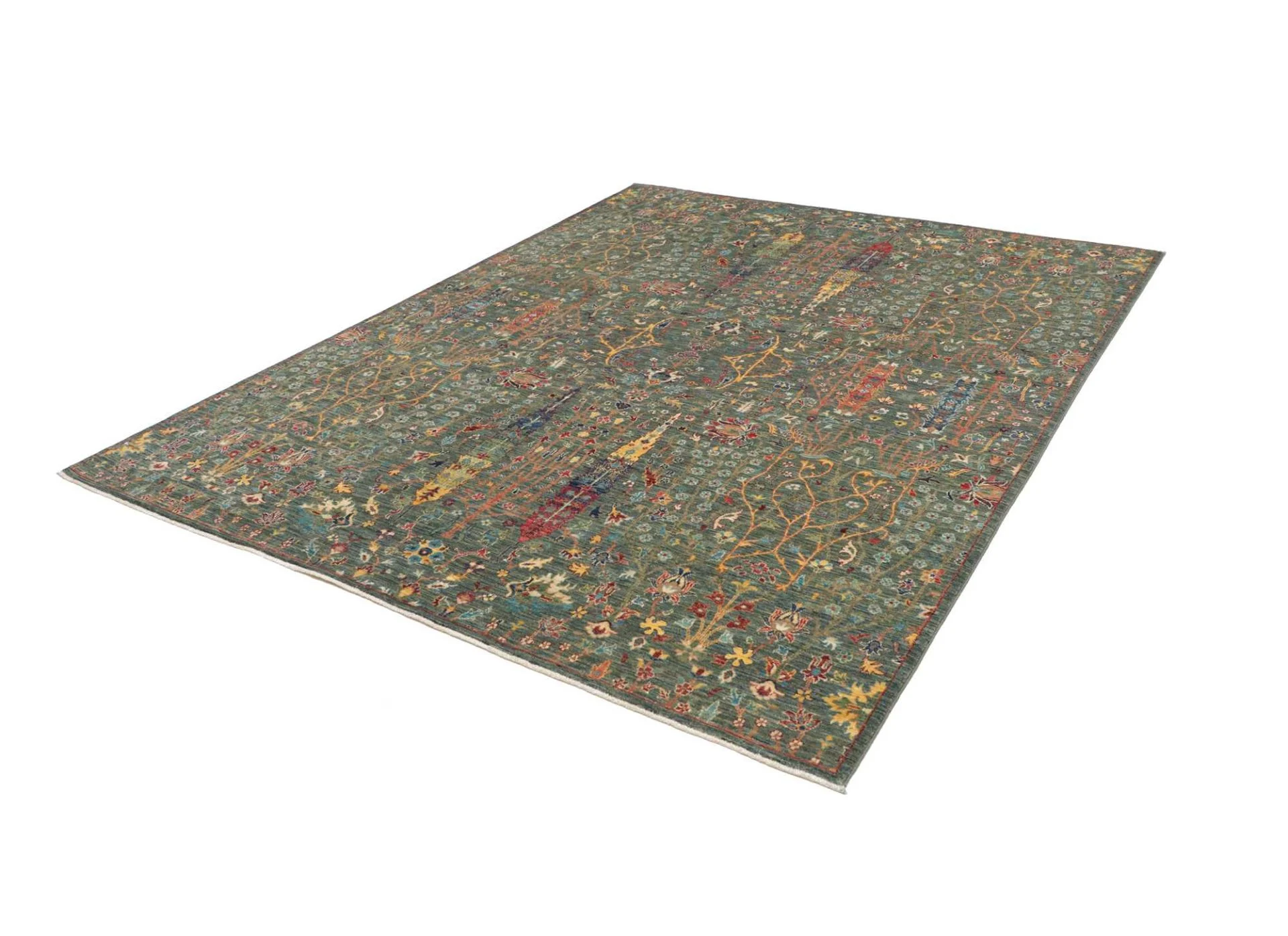 Samarkand Pakistani Rug 203 × 248 cm, Wool, hand-knotted