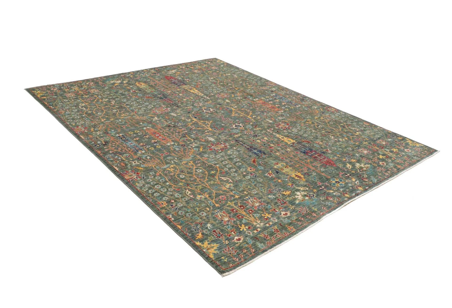 Samarkand Pakistani Rug 203 × 248 cm, Wool, hand-knotted