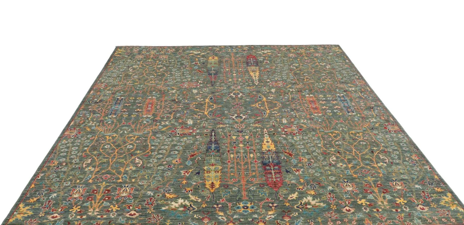 Samarkand Pakistani Rug 203 × 248 cm, Wool, hand-knotted