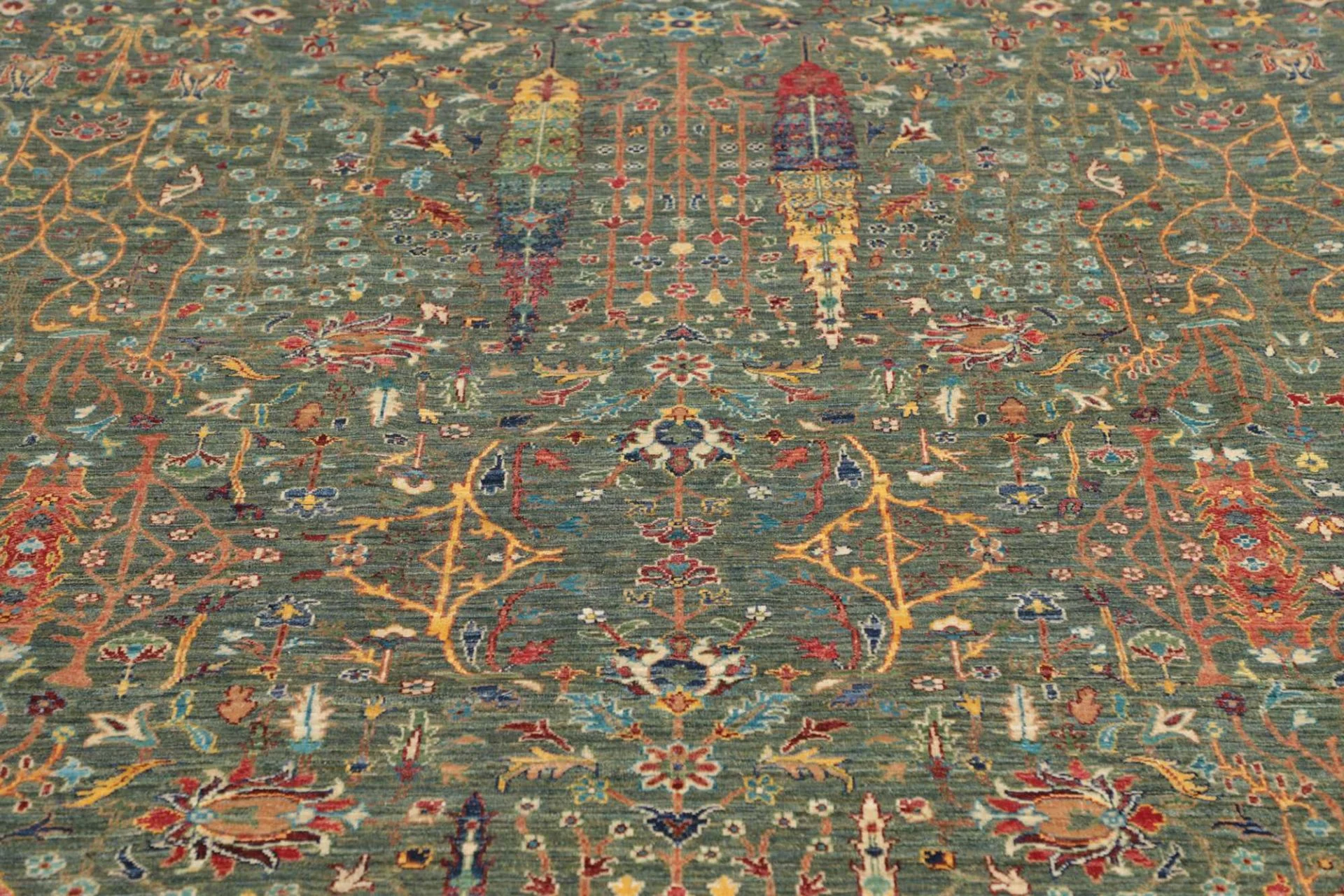 Samarkand Pakistani Rug 203 × 248 cm, Wool, hand-knotted