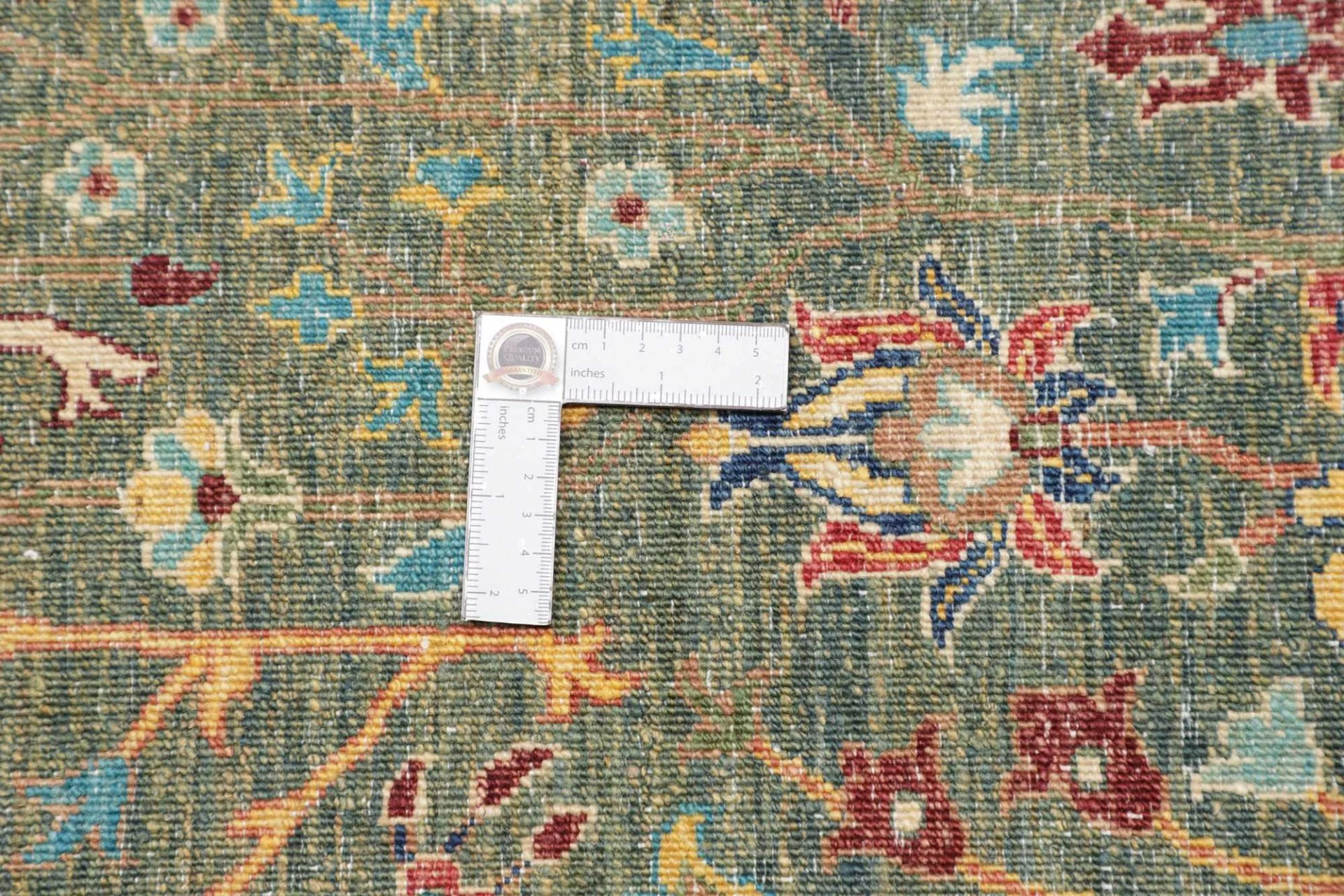Samarkand Pakistani Rug 203 × 248 cm, Wool, hand-knotted