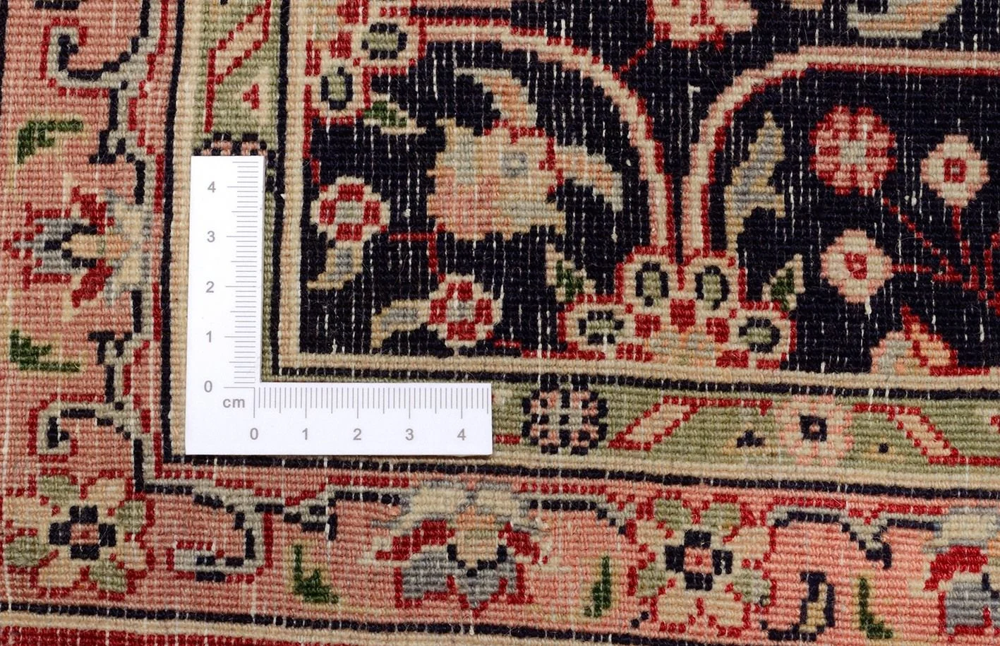 Kashan Pakistani Rug 187 × 280 cm, Wool, hand-knotted