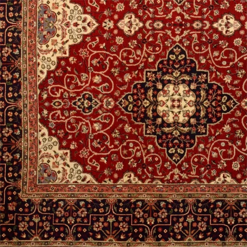 Kashan Pakistani Rug 187 × 280 cm, Wool, hand-knotted