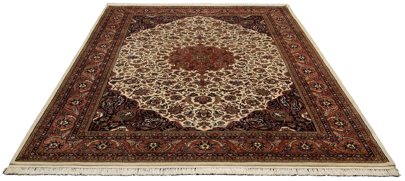 Sarouk Indian Rug 251 × 357 cm, Wool, hand-knotted