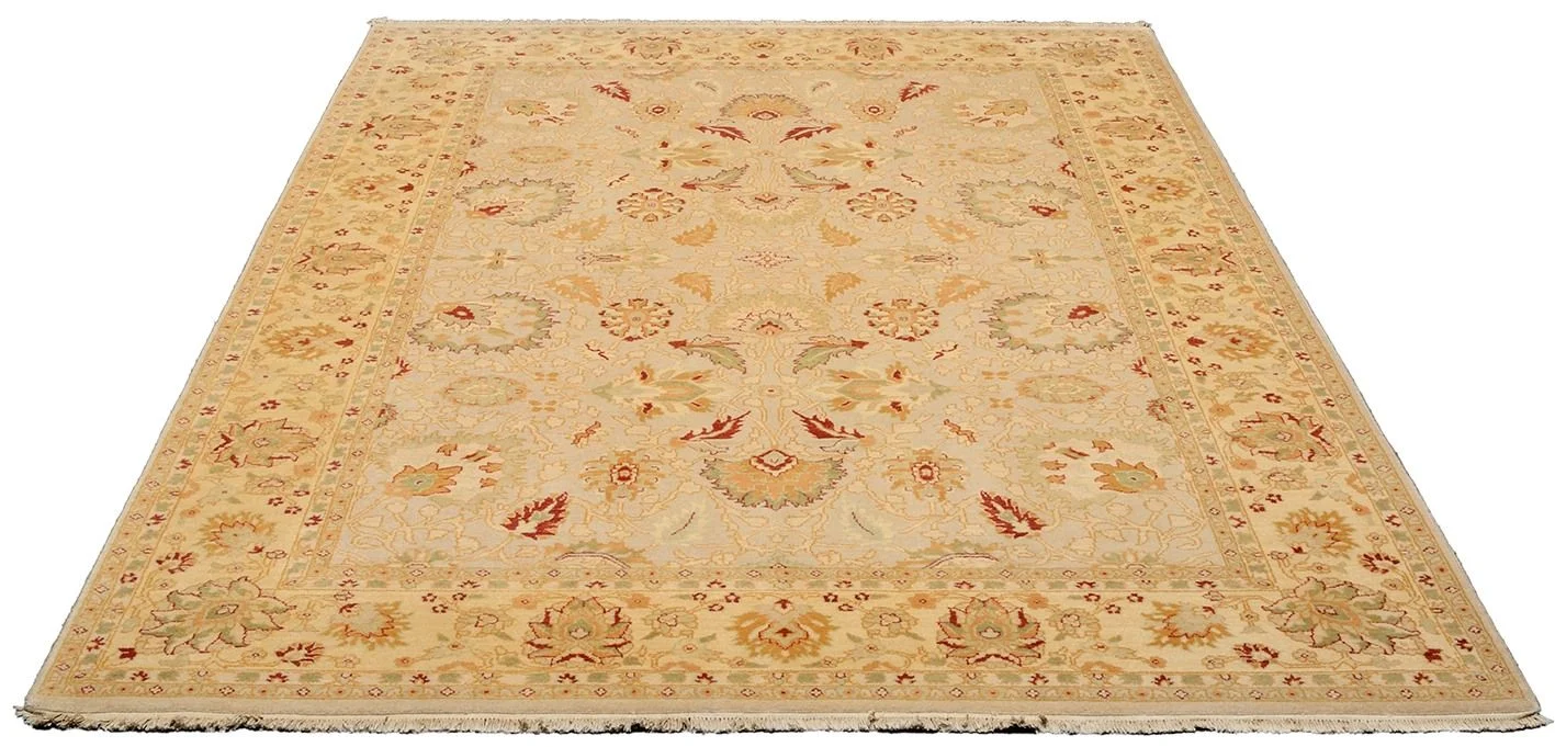 Ziegler Pakistani Rug 214 × 293 cm, Wool, hand-knotted