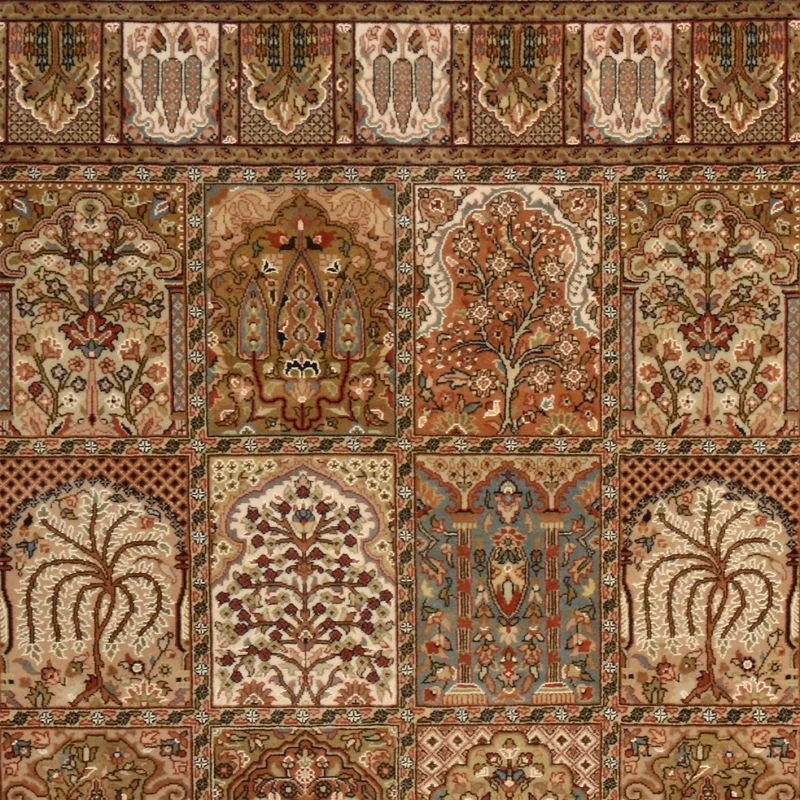 orientteppich-ghom-151-x-220-cm-schurwolle-und-seide-handgeknupft-3 Qom Indian Rug — hand-knotted, 151 × 220 cm, Wool & Silk