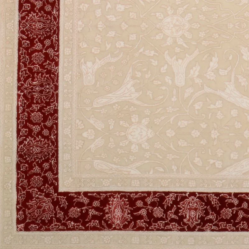 Hand-Knotted Wool Tabriz Indian Rug, 170 × 240 cm