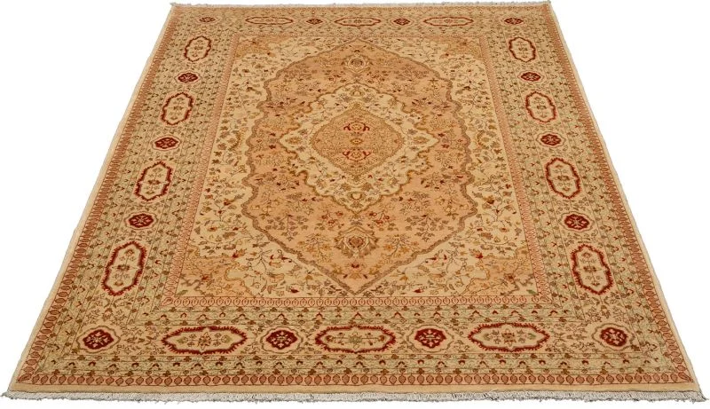 Ziegler Pakistani Rug 168 × 242 cm, Wool, hand-knotted