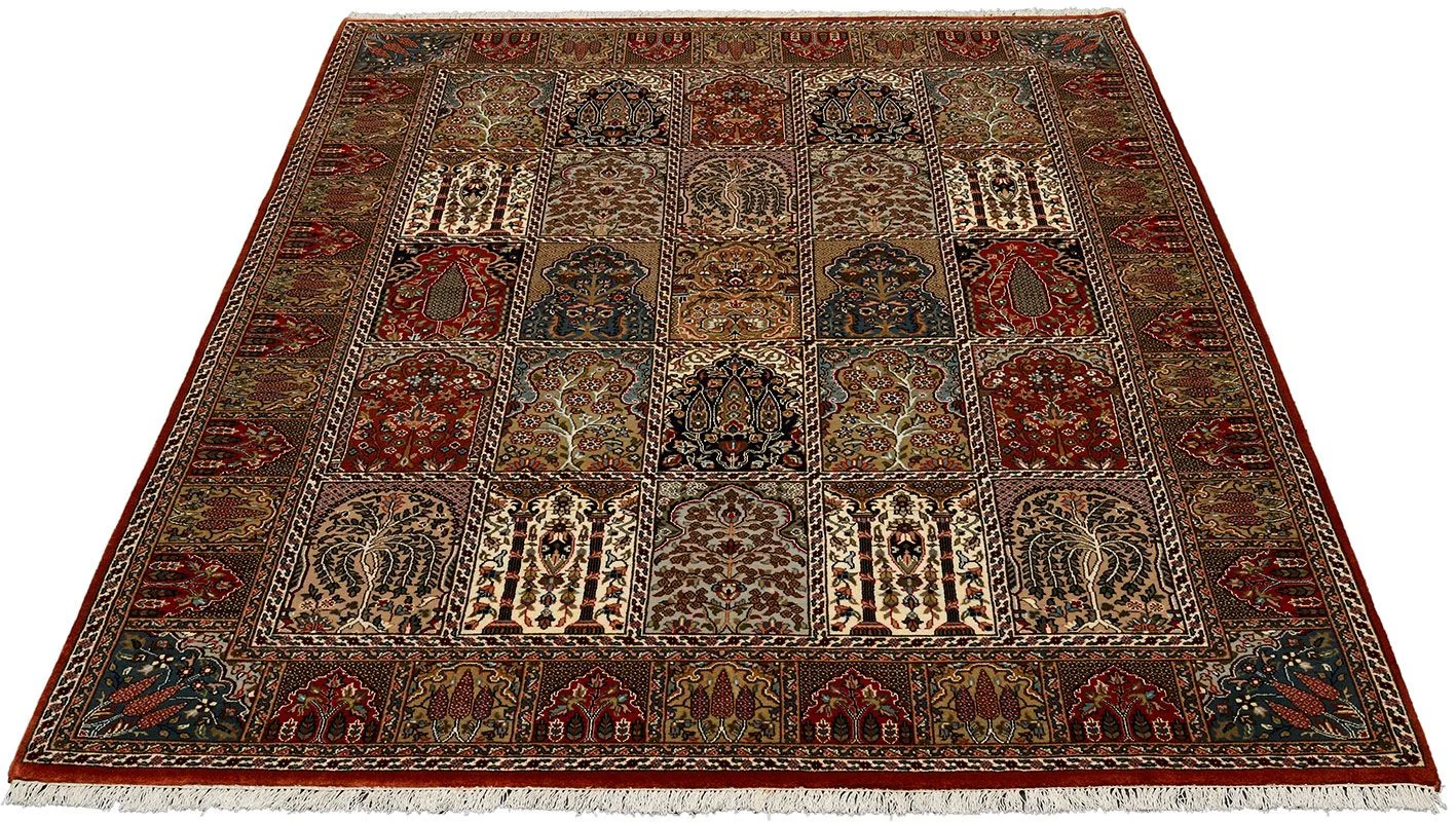 Qom Indian Rug 171 × 238 cm, Wool, hand-knotted