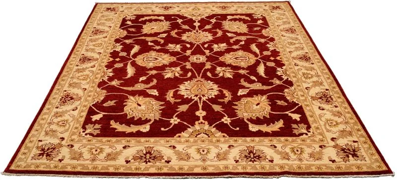 Ziegler Pakistani Rug — hand-knotted, 244 × 305 cm, Wool