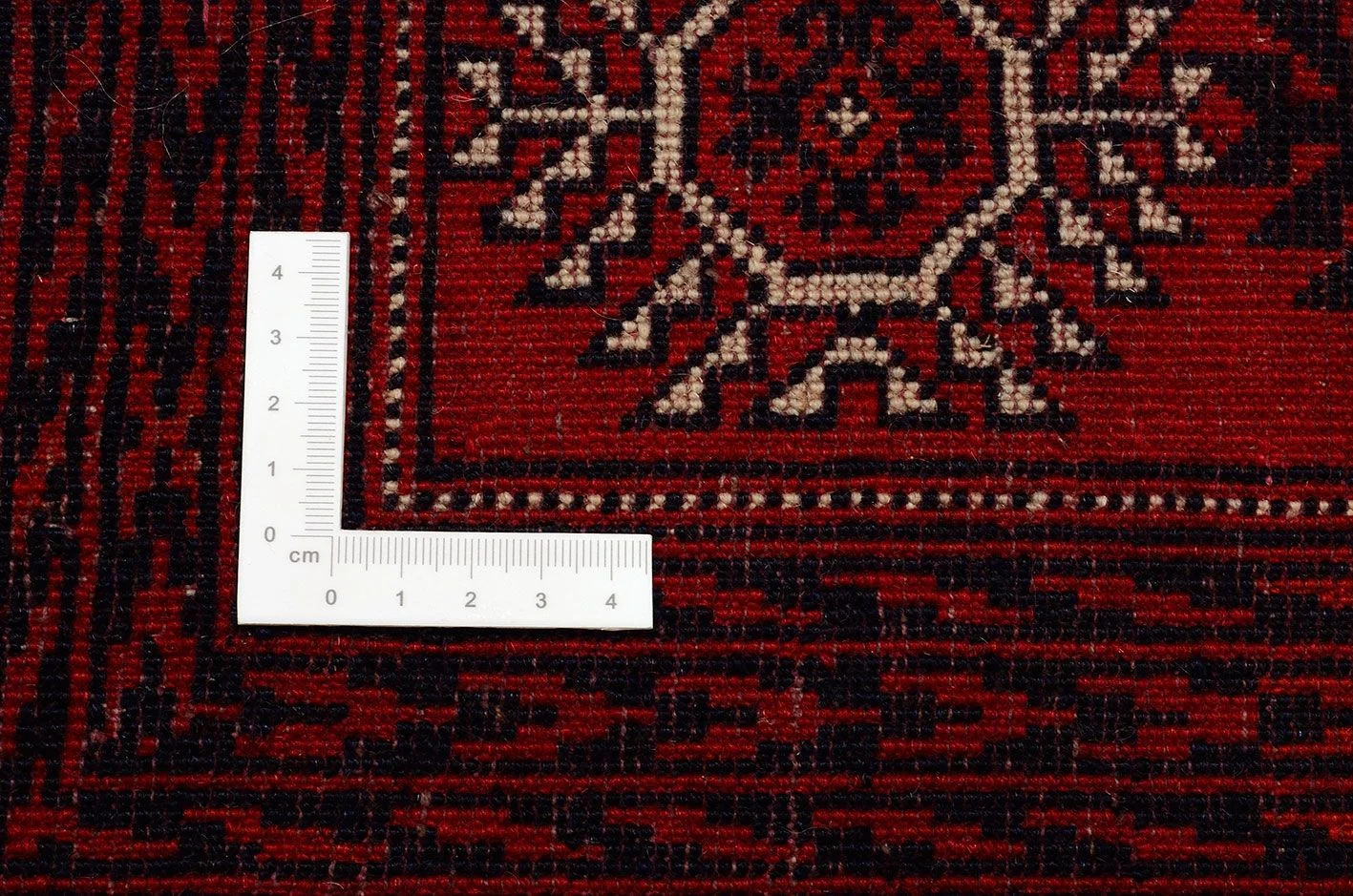 Afghan Rug — hand-knotted, 200 × 295 cm, Wool