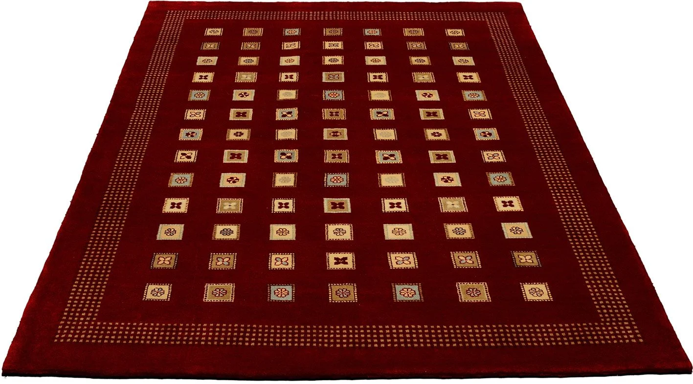Loribaft Indian Rug — hand-knotted, 169 × 243 cm, Wool