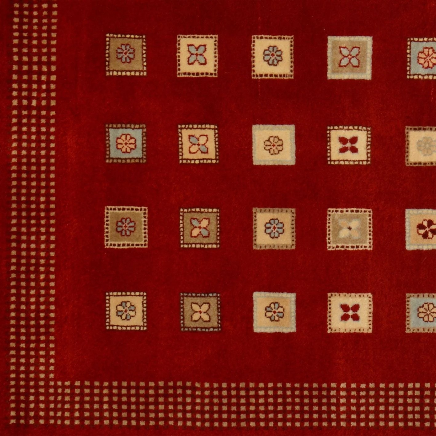 Loribaft Indian Rug — hand-knotted, 169 × 243 cm, Wool
