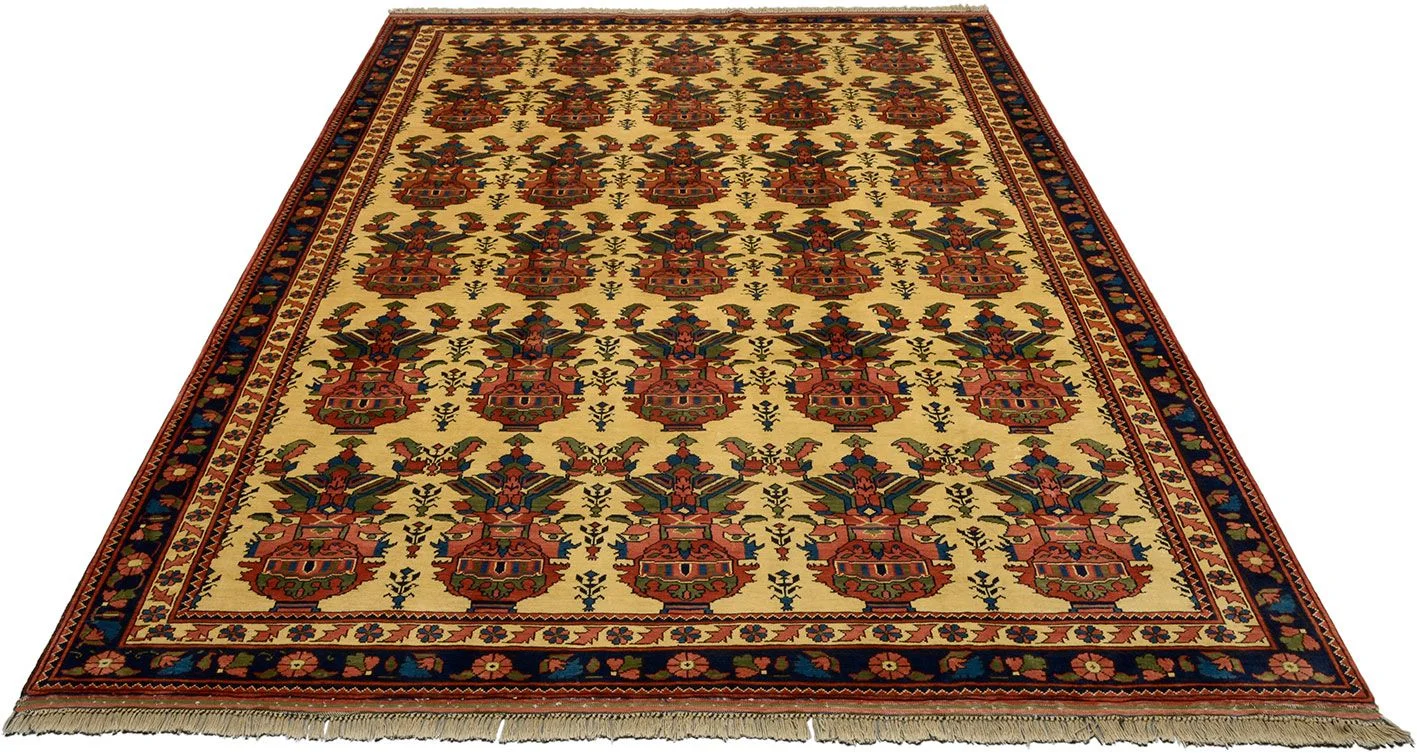 Afghan Rug 250 × 346 cm, Wool, hand-knotted