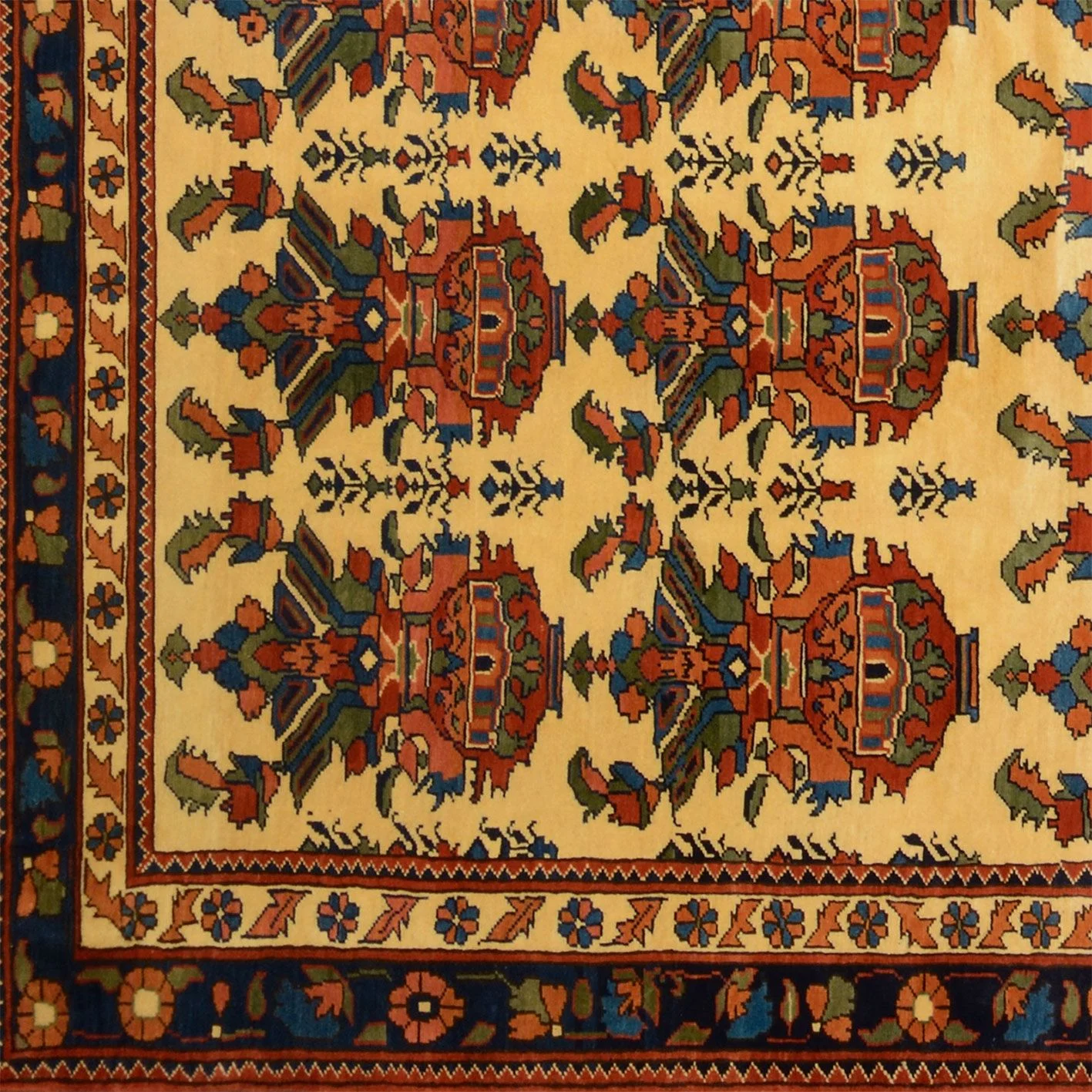 Afghan Rug 250 × 346 cm, Wool, hand-knotted