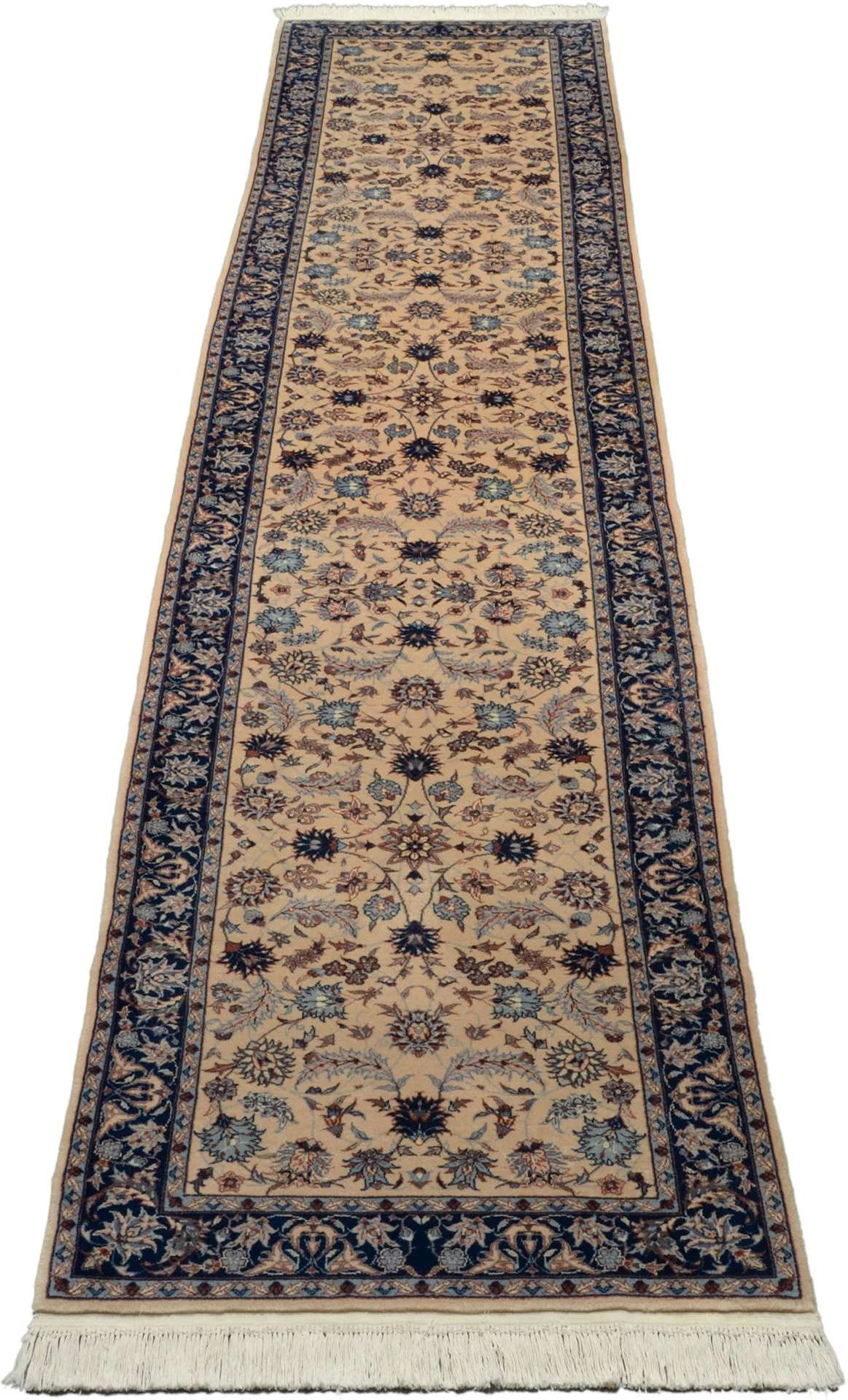 Isfahan Chinese Rug 77 × 370 cm, Wool, hand-knotted