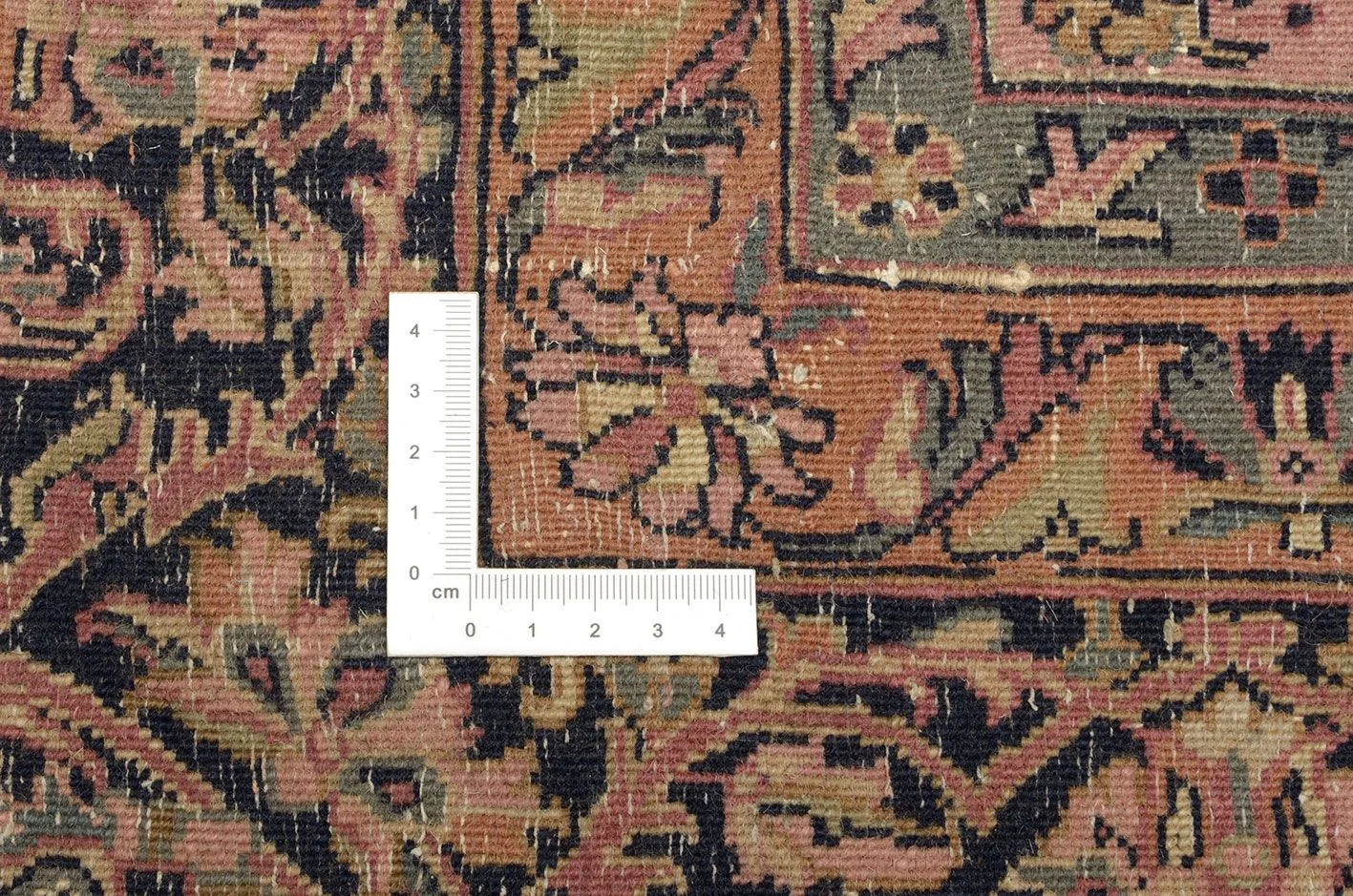 Sarouk Indian Rug — hand-knotted, 195 × 303 cm, Wool