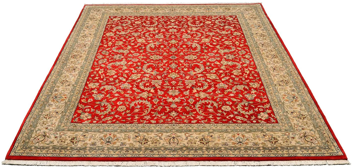 orientteppich-isfahan-250-x-296-cm-schurwolle-handgeknupft-1 Isfahan Indian Rug 250 × 296 cm, Wool, hand-knotted
