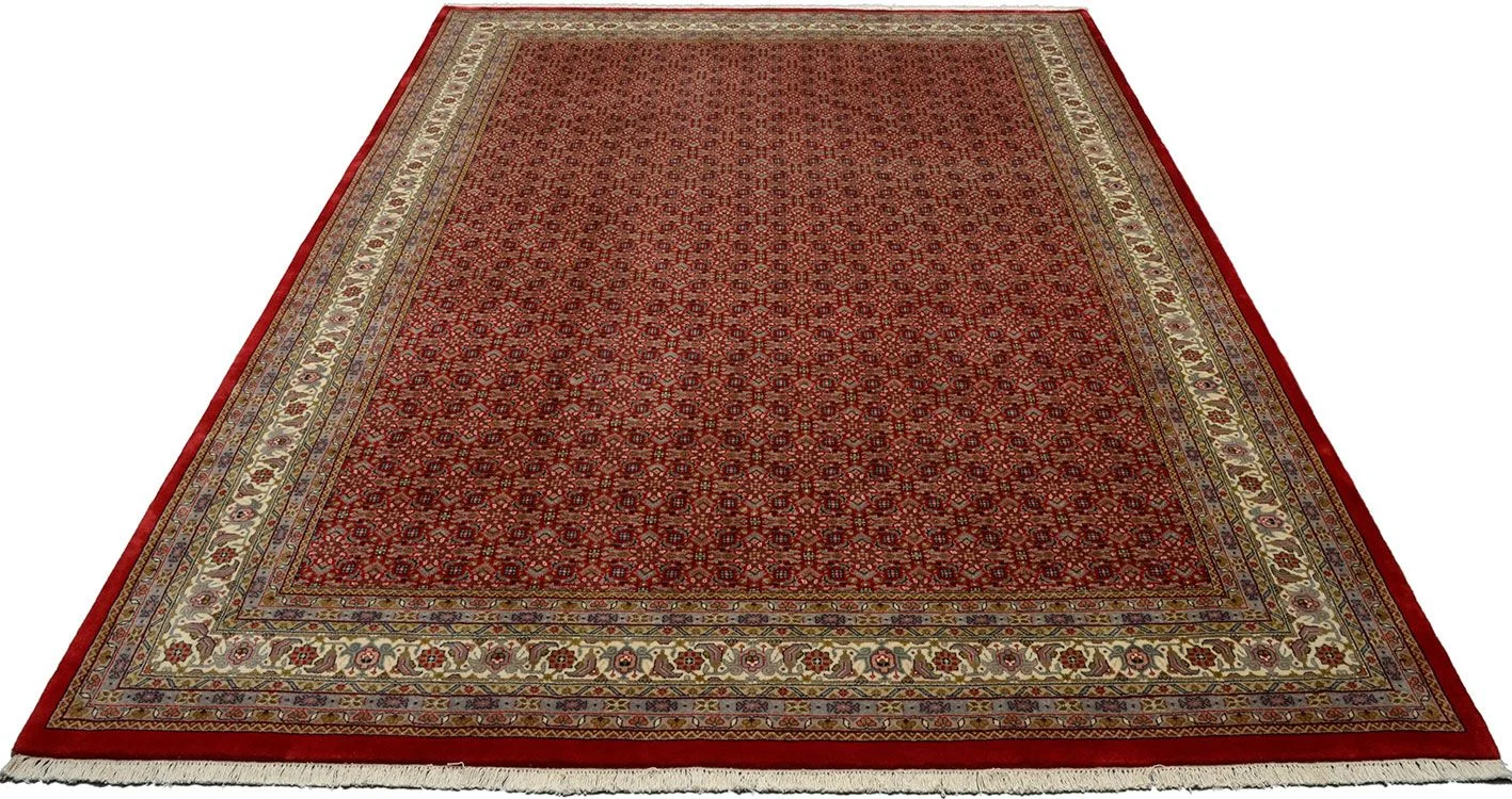 Tabriz Indian Rug — hand-knotted, 252 × 353 cm, Wool